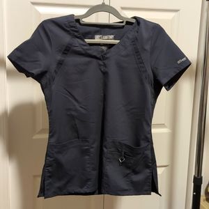 S Grey's Anatomy Active scrub top nwot